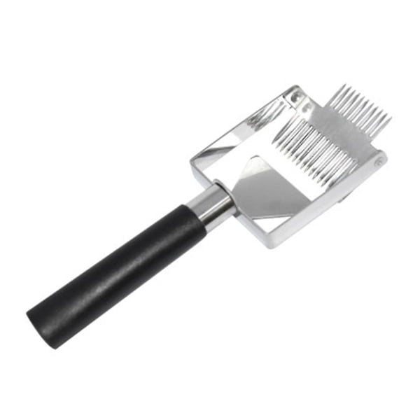 Honey Uncapping Fork Stainless Steel Honey Scraper Plastic Handle Beekeeping Beekeepers Equipment Tool New