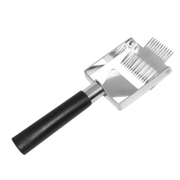 Honey Uncapping Fork Stainless Steel Honey Scraper Plastic Handle Beekeeping Beekeepers Equipment Tool New