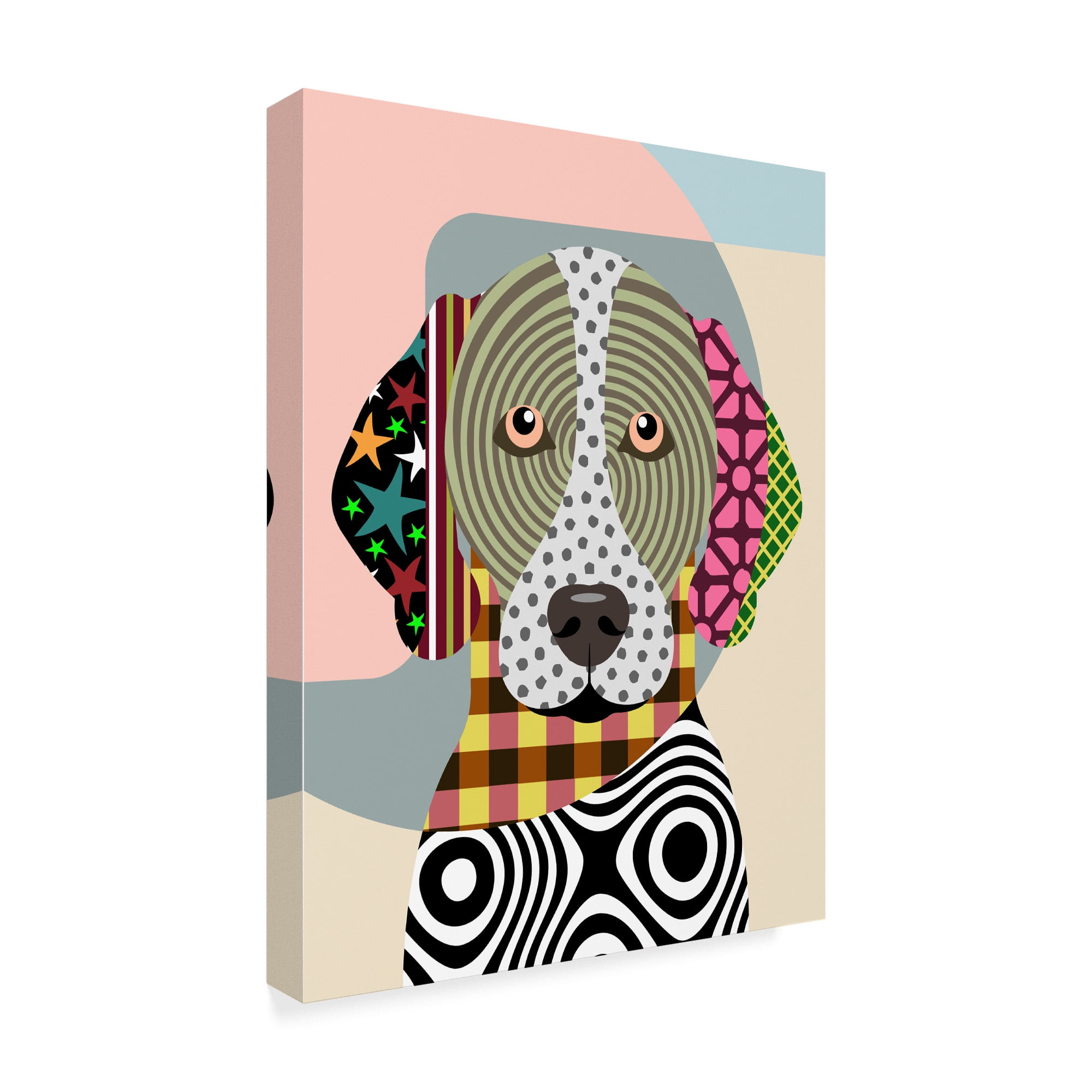 Trademark Fine Art 'German Shorthaired Pointer' Canvas Art by Lanre Adefioye