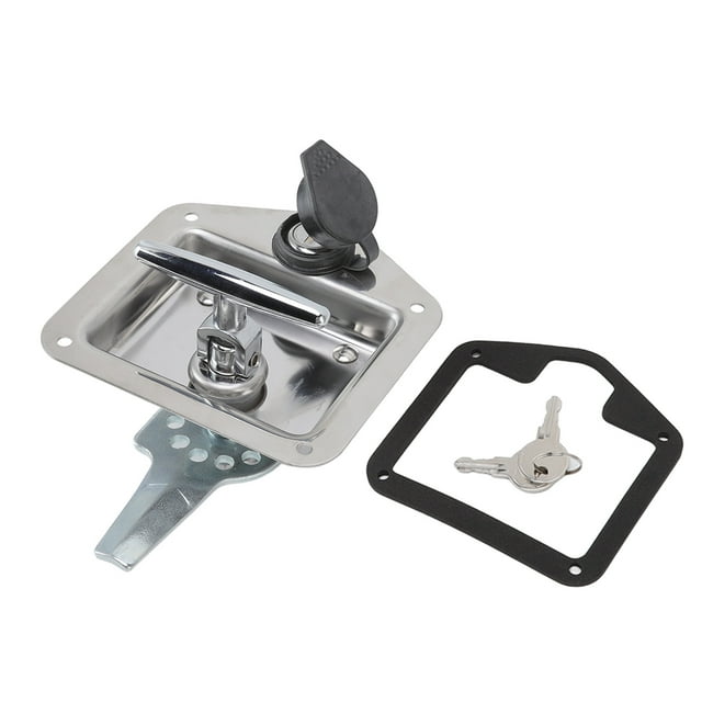 Stainless Steel Tool Box Latches,T Handle Latch Stainless Truck Toolbox Lock T Handle Latch Optimal Efficiency