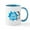 White/Blue Inside, variant on CafePress - Peanuts Superhero Mug - 11 oz Ceramic Mug - Novelty Coffee Tea Cup