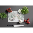 thumbnail image 3 of Basset Hound Tricolor with Christmas Presents Glass Cutting Board Large 12 in x 15 in, 3 of 3