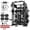 Horus Home Gym Package (Weight Bench & 230LBS Plates & Cable Accessories & 36pcs Aluminum Pulley), variant on Mikolo Horus Smith Machine & Functional Trainer, 2200LBS Squat Rack with Cable Crossover, 2×2"Uprights (33 Holes), Dual 128LBS Weight Stack, Dual High/Low Cables