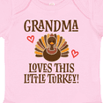 thumbnail image 4 of Inktastic Thanksgiving Grandma Little Turkey Boys or Girls Baby Bodysuit, 4 of 5