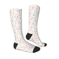 thumbnail image 4 of Lsque Happy Easter Printed Crew Socks Men's Women's LightWeight Thin Casual Calf Socks ,Knee High Socks,Cotton Socks, 4 of 9