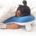 thumbnail image 1 of Face Down Pillow Eye Recovery Inflatable Pillow with Equipment Portable Prone Pillow for Support Comfort for Sleeping Massage, 1 of 8