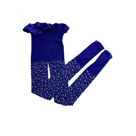 

EYIIYE Little Girls Fishnet Stockings Glitter Tights Sparkle Leggings Mesh Sock 2-7 Years