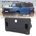 thumbnail image 4 of Front License Plate Bracket, ABS Material Replacement for Bronco 2021 2024 2 Door 4 Door, with Screws for Secure Mounting, 4 of 7