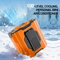thumbnail image 4 of Portable Waist Mounted Cooling Fan with LED Display and Flashlight for Outdoor Activities, Wearable Personal Fan with Adjustable Airflow for Hiking, Camping, and Outdoor Work, 4 of 8