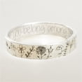 thumbnail image 4 of Xinyolin Finger Ring Flowers Pattern Exquisite Alloy Lovers Lettering - Dandelion Ring for Dating, 4 of 8