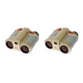 thumbnail image 1 of Yuarrent 4x30 HD Binoculares potentes Telescopio plegable de largo alcance Vista nocturna Pop -up Light BAK4 FMC Telescopio para acampar película roja 2piezas, 1 of 6