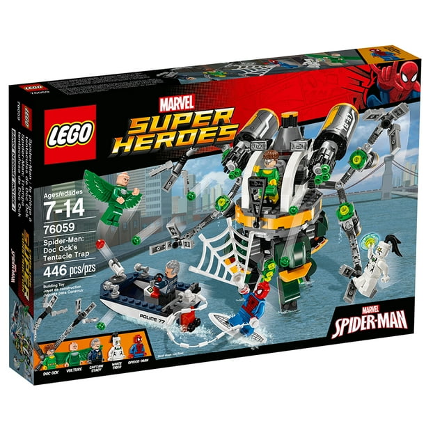 LEGO Spider-Man Doc Ocks Tentacle Trap for Preschool Play