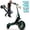 Blue+Black, variant on Scoothop Electric Scooter for Adults,35 mph 1600W Peak Motor,25 Mile Range,10" Off-Road Pneumatic Tires,265 lbs Max Load,Foldable Commuting E-Scooter