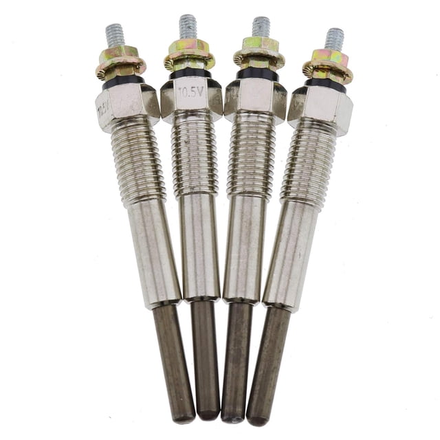 Juego de Bujías Incandescentes Ndcxsfigh 4 Unidades Reemplaza 9825119780 para Isuzu C240 C240PKG C240PKJ C190 C201