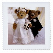 Wedding Anniversary Personalized 10x10 inch quilt square qs-794-1