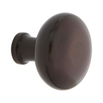 Nostalgic Warehouse Ckb_Nyk New York 1-3/8" Mushroom Cabinet Knob - Bronze