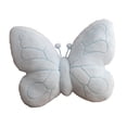 thumbnail image 3 of Cojín decorativo con forma de mariposa, ideal para decorar el hogar. Regalo original de cumpleaños. Cojín con forma de animal. Azul, 3 of 9