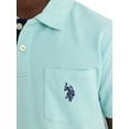 thumbnail image 3 of U.S. Polo Assn. Boys Jersey Pocket Polo Shirt, Sizes 4-18, 3 of 3
