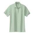 thumbnail image 5 of Mafoose Women's Comfortable Silk Touch Polo Golf Shirt Short Sleeve Mint Green XL, 5 of 7