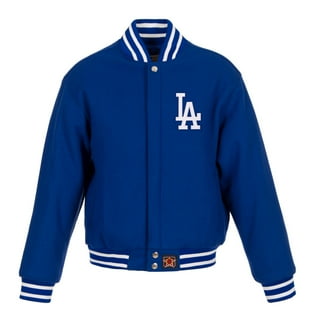 Wool/Leather Royal/White Los Angeles Rams Mash Up Varsity Jacket