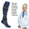 thumbnail image 5 of Compression Socks Knee High - Made for Running, Athletics and Pregnancy - 3 Pair, 5 of 7