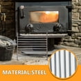 thumbnail image 3 of WEAVILUX Steel Fire Pit Grate in Grey, Non-Rust Firewood Holder for Outdoor Fireplace and Backyard Use, 3 of 8