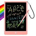 thumbnail image 1 of LCD Writing Tablet 10 Inch  Colorful Doodle Board Drawing Tablet  Erasable Reusable Writing Pad  Educational for 3-6 Year Old Girls Boys(Blue), 1 of 11