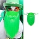 thumbnail image 4 of Máscara de barba de duende verde lavable para fiesta de disfraces de San Valentín, 4 of 8