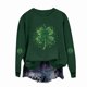 thumbnail image 5 of RKSTN Women's St Patrick's Day Sweatshirt Plus Size Crewneck Irish Gift St Patricks Luckys Shamrocks Graphic Print Hoodless Sweatshirts Top Womens Casual Round Neck Loose Fits Long Sleeve T Shirts, 5 of 5