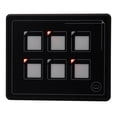 thumbnail image 4 of Kit Caja Panel FLhrweasw 6 Bandas Interruptor Panel Control Membrana Táctil LED para Coche Impermeable IP67, 4 of 9