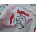 thumbnail image 4 of oneOone Silk Tabby Fabric Bird & Tree Block Print Fabric By The Yard 42 Inch Wide, 4 of 4