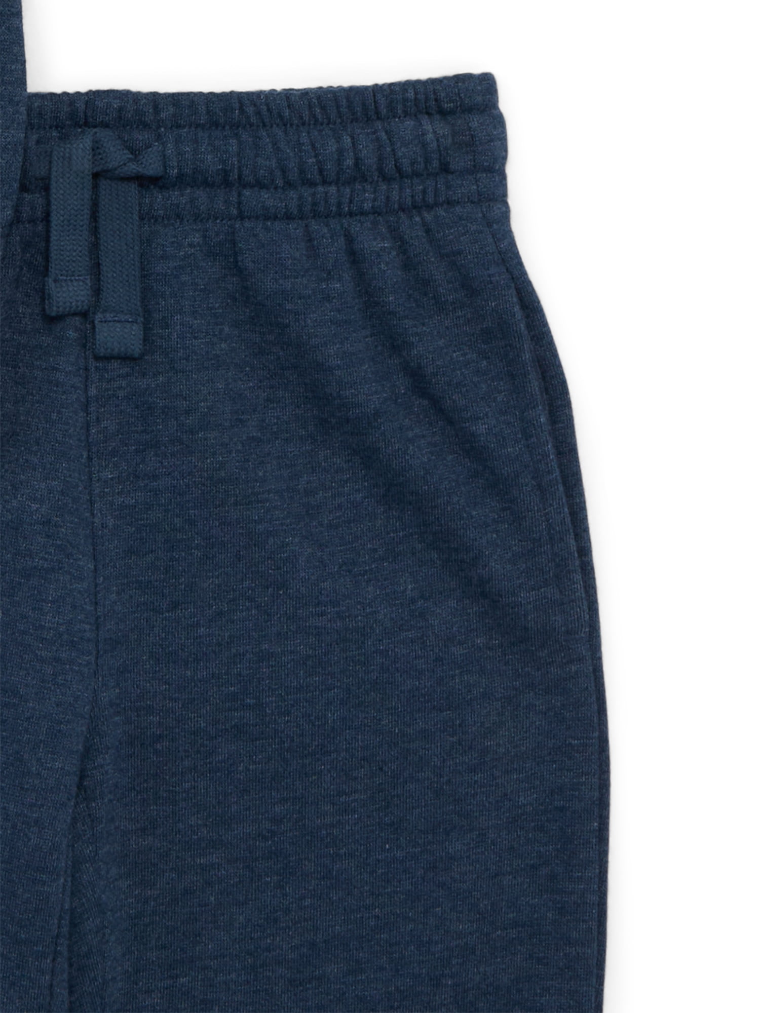 Athletic Works Boys Fleece Sweatshirt and Sweatpants Set, 2-Piece, Sizes 4-18 & Husky