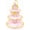 Castle A, variant on WERNNSAI Unicorn Cupcake Stand - Unicorn Birthday Decorations for Girls Kids Rainbow Unicorn Party Supplies 3-Tier Cupcake Holder Dessert Tower Round Serving Tray Stand for Baby Shower Wedding