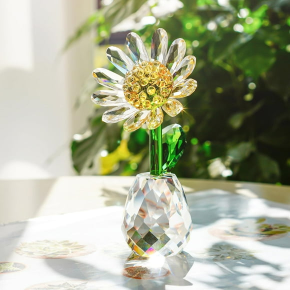 Figura H&D Hyaline & Dora Crystal Daisy 12,5 x 5,8 cm