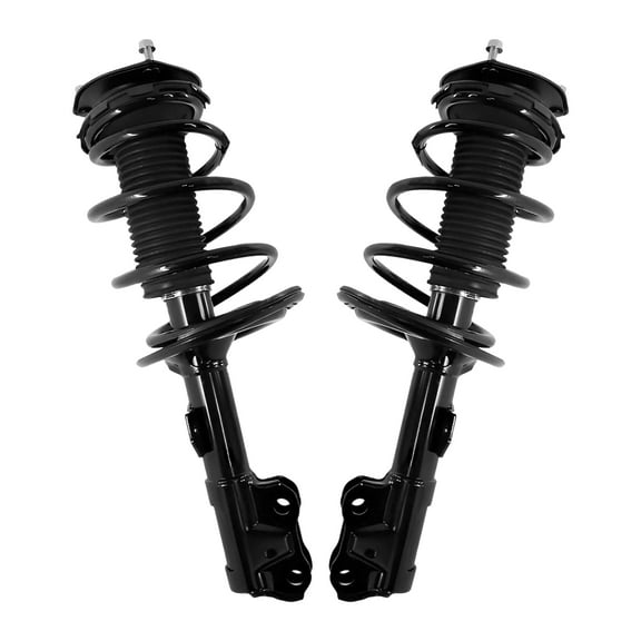 AutoShack Rear Complete Strut & Coil Spring | Replacement for 2015-2017 Toyota Camry | 2-PC