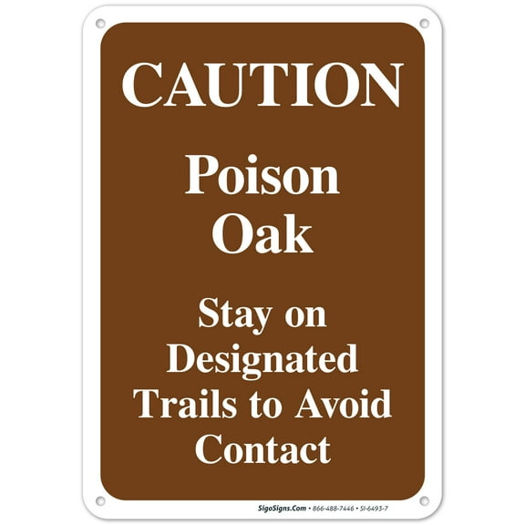 Poison Oak Sign,