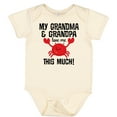 thumbnail image 3 of Inktastic Grandma Grandpa Love Me Boys Boys or Girls Baby Bodysuit, 3 of 5