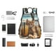 thumbnail image 4 of Disketp Relaxing Cat With Orange Juice Mochila Ligera e Impermeable, Mochila de Día Resistente para Viajes, Senderismo y Uso Diario para Hombre y Mujer, 4 of 7