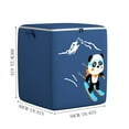 thumbnail image 2 of EGNMCR Closet Organizers and Storage, Storage Trunks & Bag Oversized Clothes Quilts Storage Bag Wardrobe Sorting Storage Box Portable Storage Bag Zipper Cup Storage Bag clothes storage, 2 of 7