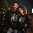 thumbnail image 2 of EcoLoom Let Your Faith Be Taller Than Your Fears Giraffe Long Sleeve Unisex Midweight Crewneck Sweatshirt, 2 of 4