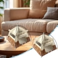 thumbnail image 2 of New 2026 Miniature Cute Tent 1:12 Camping Tent Model Action Figure Decoration Miniature Scene Accessories Photography Props Toys Display, 2 of 4