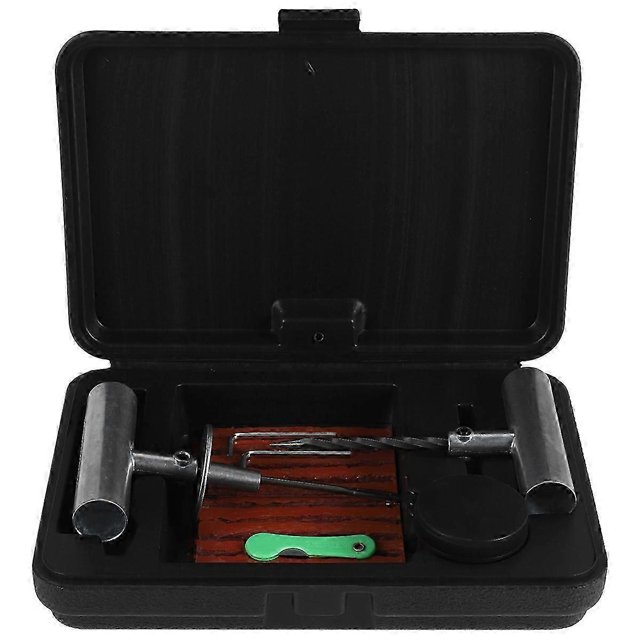 Car Tire Repair Kit Car Van Motorcycle Bike Tire Repair Tools Emergency Heavy Duty Tubeless Tire Pun