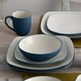 thumbnail image 6 of Noritake Colorwave Blue 16-Piece Square Dinnerware Set, Service for 4, 6 of 7