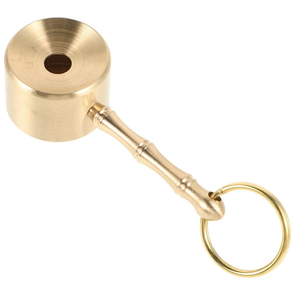 REACHISE Bird Whistles Funny Brass Whistles Bird Caller Noise Makers Waterfowl Whistle Training Whistle For Birthday Party Favors Outdoor Accessories Golden