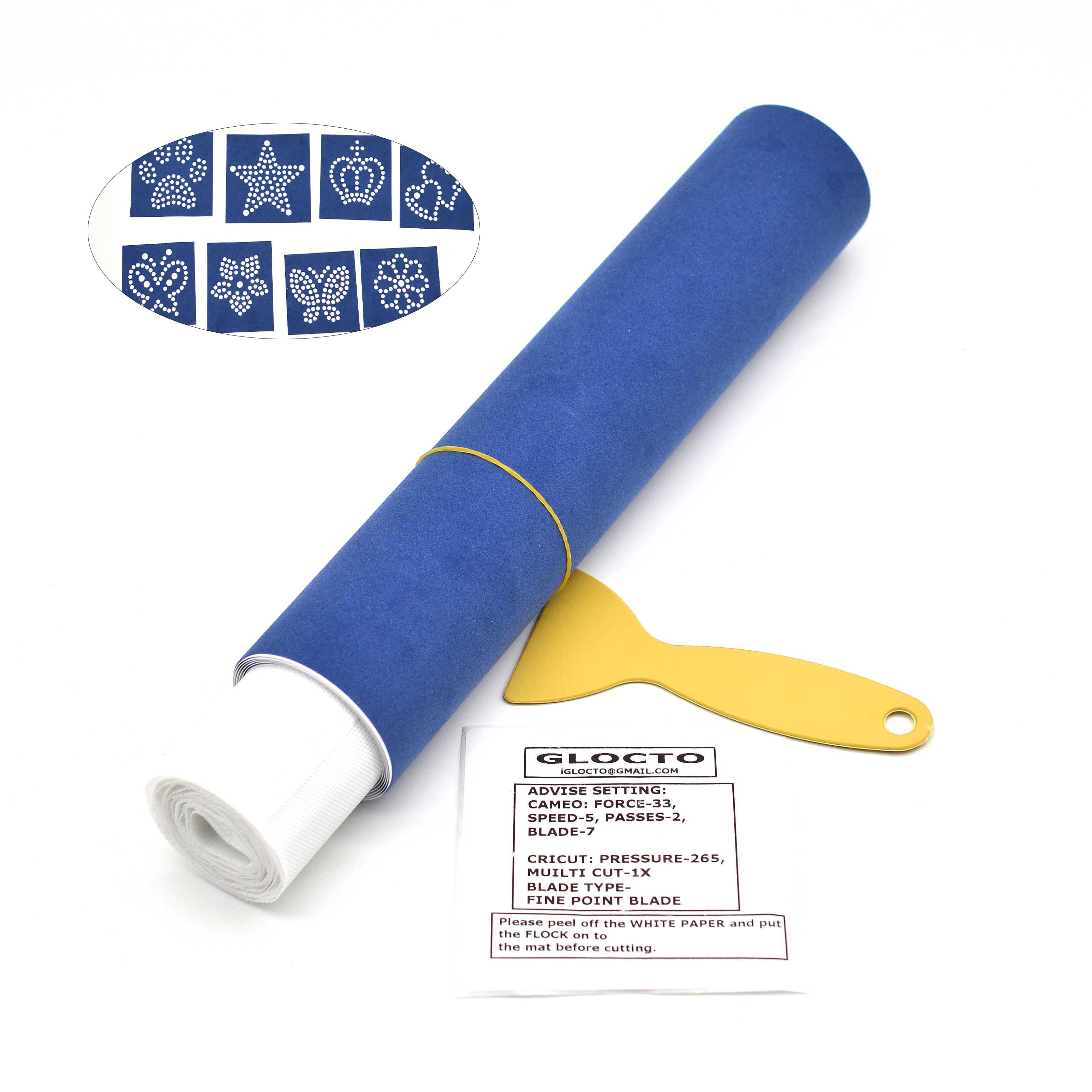 Magic Flock Plus for Rhinestone Template Material Rhinestone Flock for