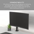 thumbnail image 2 of Adaptador de montaje VESA HumanCentric para monitores Samsung Curved T55 de 27 y 32 pulgadas, 2 of 7