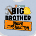 thumbnail image 4 of Inktastic Big Brother Under Construction Boys Baby Bib, 4 of 4