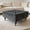 Dark Gray, variant on Afuera Living Dark Gray Chenille Square Storage Ottoman on Wheels