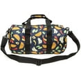 thumbnail image 2 of Everest Unisex Pattern 16-Inch Round Duffel Black, 2 of 3