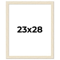 23x28 Frame White Real Wood Picture Frame Width 1.5 inches | Interior Frame Depth 0.5 inches | Barn